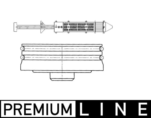 Dryer, air conditioning MAHLE ORIGINAL AD 190 000P