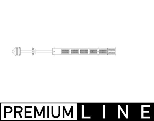 Dryer, air conditioning MAHLE ORIGINAL AD 222 000P