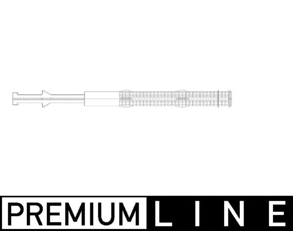 Dryer, air conditioning MAHLE ORIGINAL AD 227 000P