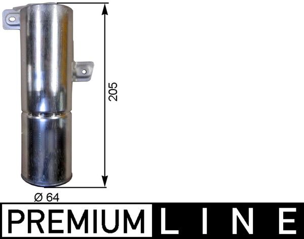 Dryer, air conditioning MAHLE ORIGINAL AD 91 000P