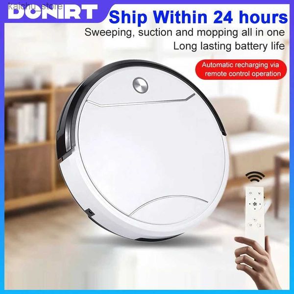 Robot Vacuum Cleaners NEW Silent 3 In 1 Automatic Recharge Intelligent Household Suction Sweeping Mopping Fully Automatic Sweeping Robot Hom