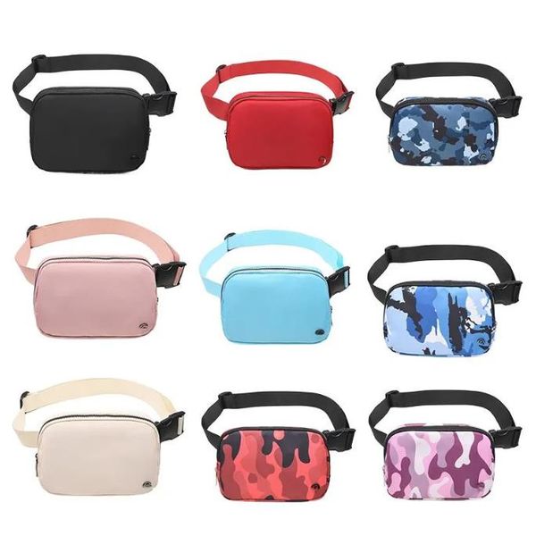 Pack Lfanny Everywhere Belt Designer Chest Yoga Bag Bumbag Nylon Womens Mens Outdoor Fleece Shoulder Crossbody Waist Bags With Brand S