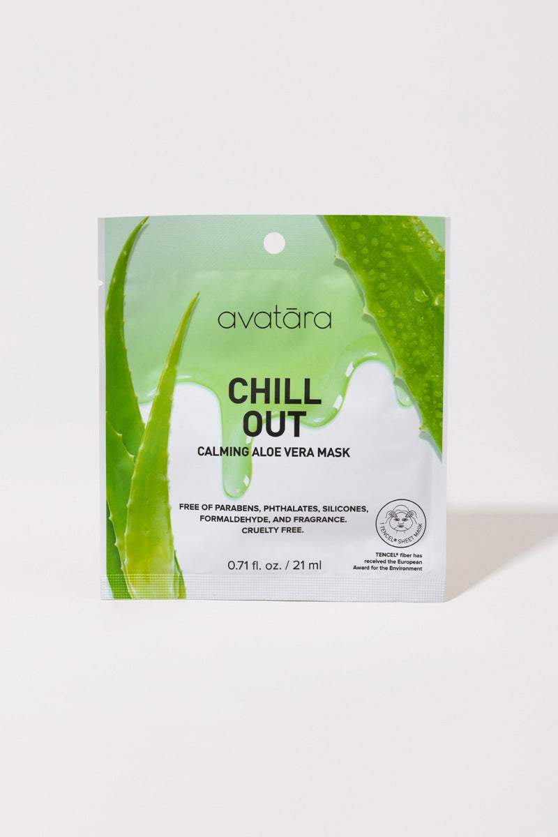 Women's Chill Out Aloe Vera Face Mask by Francesca's - Size: One Size