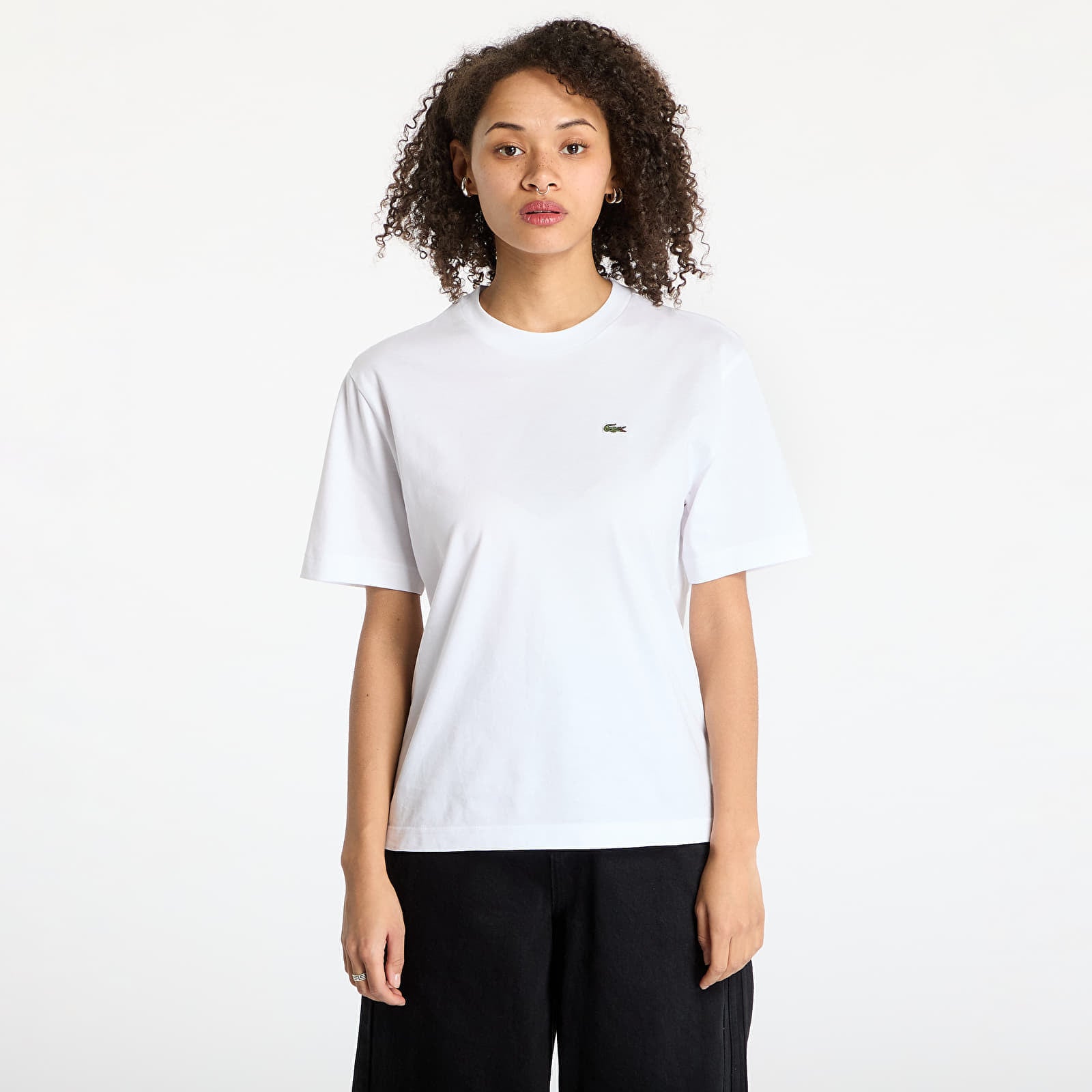 Koszulka LACOSTE Soft Cotton T-shirt White L