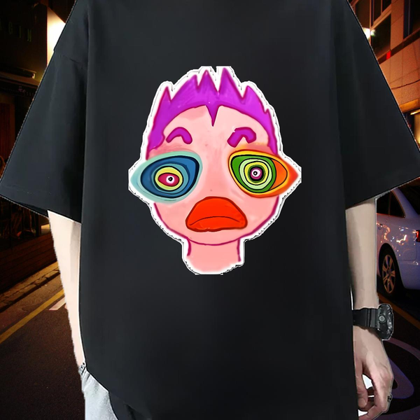 New Designer T-Shirts Custom Anime Mens Tshirts Daily Wear Breathable Crew Neck Popular Clothings