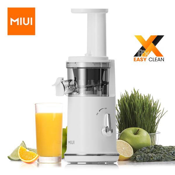 Fruit Vegetable Tools MIUI Petit Slow Juicer Easytoclean Electric Juice Maker Lemon Blender Mini Portable 120W MultiColor Model MiniPro 2305