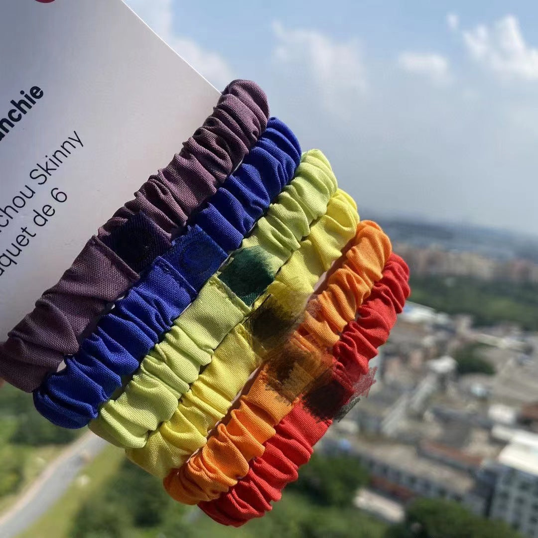 Hair bands hair ties sleek and strong Yoga headBands Candy color Girl Sports breathable LL Women Classic Elasticity Fitness Running brand