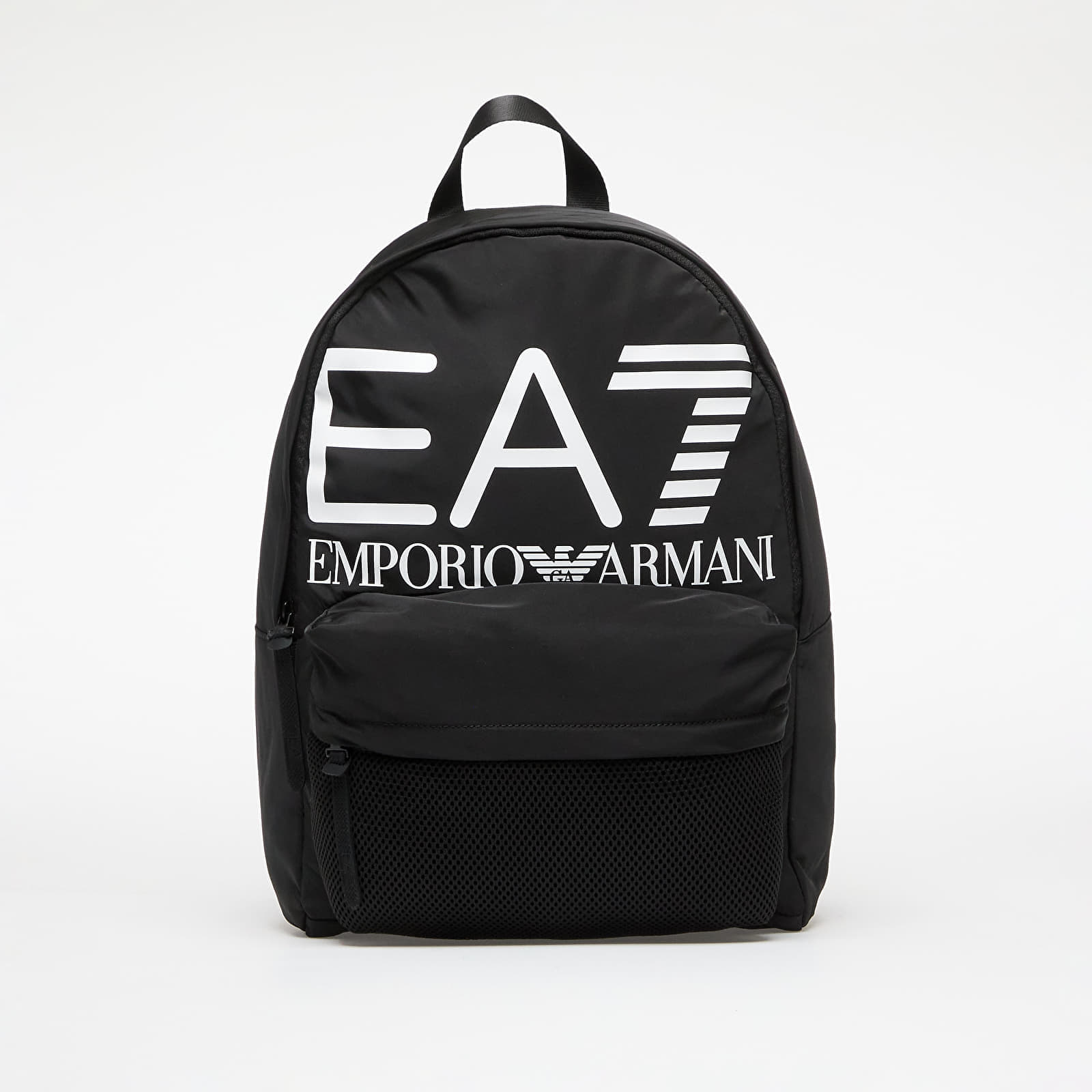 EA7 Emporio Armani Train Logo Series U Backpack Black-White Logo Universal