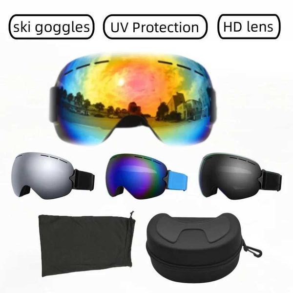 Ski Goggles New Ski Goggles Polarized Lens Skiing UV400 Snowboard Goggles Men Women Ski Glasses Eyewear Safety glasses sledge for adult snow