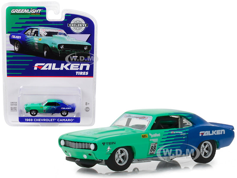 1969 Chevrolet Camaro 88 "Falken Tires" "Hobby Exclusive" 1-64 Diecast Model Car by Greenlight