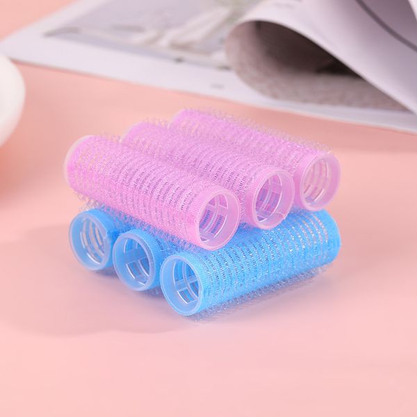 Women Salon DIY Hair Styling Tools Hairdressing Rollers for Bangs Heatless Nylon Plastic Hair Roller Curlers