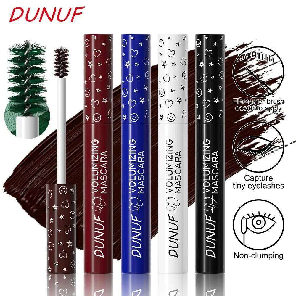 Waterproof Colorful Curling Mascara Green Blue ple For Stage Makeup Lengthening Eyelash Extension Quick Dry Sdge Proof X250722