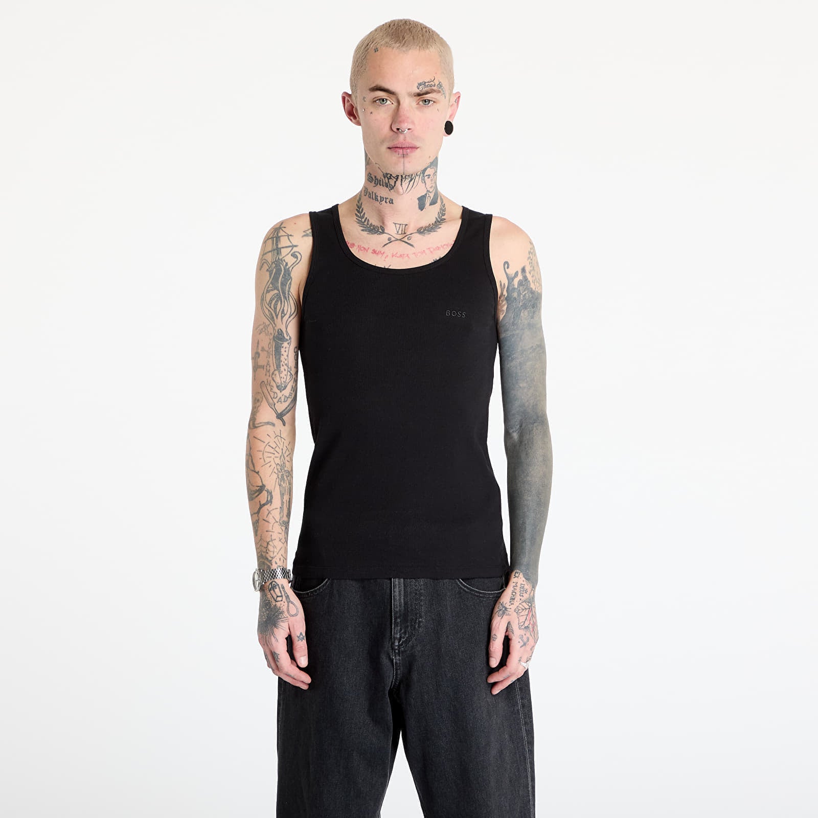 Hugo Boss Tanktop 3-Pack Rib Classic Multicolor L