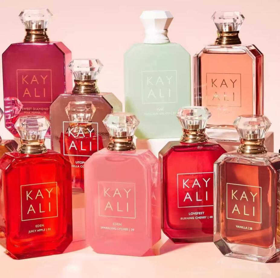 Kayali Vanilla 28 Perfume Yum Pistachio Gelato 33 Candy Rock Sugar 42 Men Woman Fragrance 100ml 3.4oz Long Lasting Smell EDP Man Women Neutral Colog