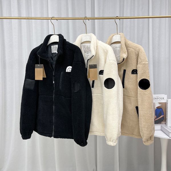 Designer Jackets Men Women Winter Tech Fleece Jacket Fashion Warm Thick Lamb Outerwear