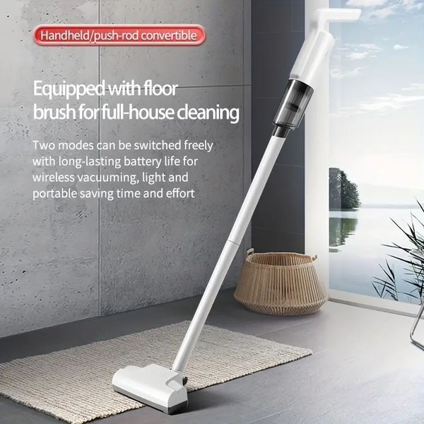 Super-Powerful Wireless Vacuum Cleaner - High-Suction, Mute, Anti-Mite, Perfect for Carpet, Pet Hair & More!