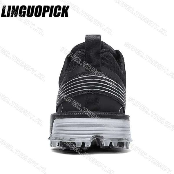 Mens Waterproof And Breathable Golf Shoes Womens Non Spiking Sports Outdoor 52