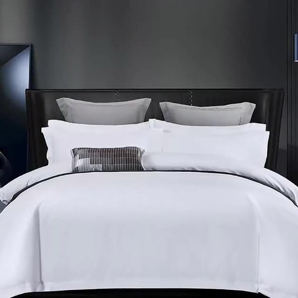 A868 Luxurious Hotel Four-Piece Linen Bedding Set for Optimal Sleep Experience