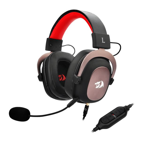 n H510 Zeus Wired Gaming Headset 7.1 Surround Sound Multi Platforms Headphone Works PC Phone PS5-4-3 Xbox One-Series X NS