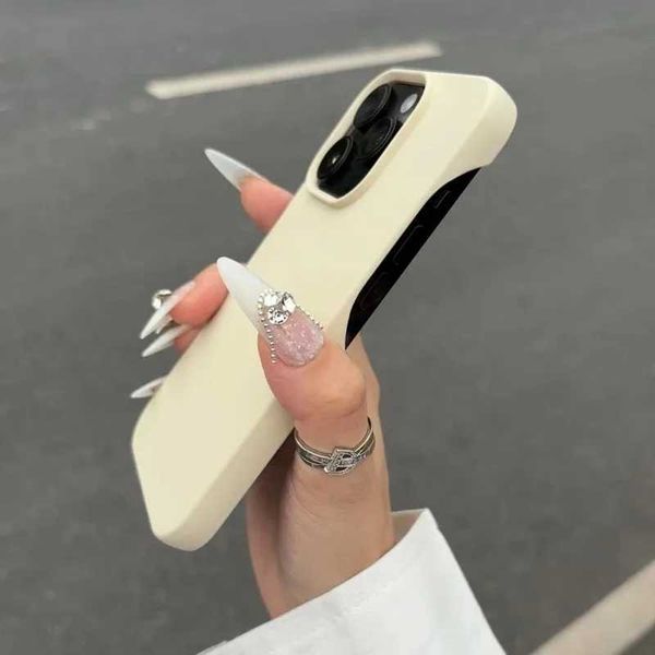 Soft Ultrathin Candy Matte Phone Case For iPhone 11 12 13 14 15 Pro Max Plus Silicone Shockproof Bumper Back Cover Z250122