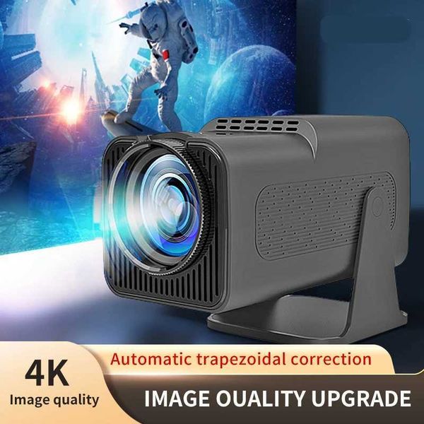 Projectors Polaring P50 Android Projector Amlogic 950S Chip 5G Wifi BT 350Ansi Cinema Home Keystone HDMI Proyector 1080P 4K projector H24112