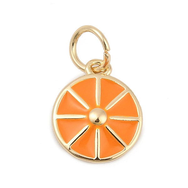 Ottone con charms smaltati