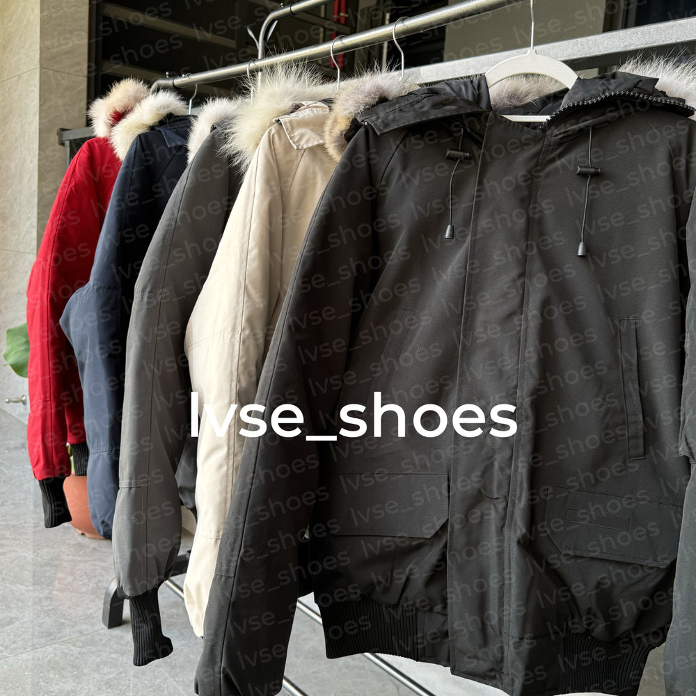 Women down jackets Canadian woman winter puffer jacket Chilli wack designer pilot jacket outdoor sea fur hooded parka ladies outerwear coats