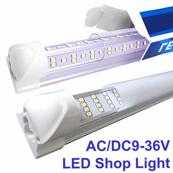 12V 24V 36V 5Ft LED Tubes Interior Light Bar 2FT 3FT 4FT 5FT DC 12 Volt Led Strip Lights for Enclosed Cargo Trailer, Car RV Van Truck Lorry