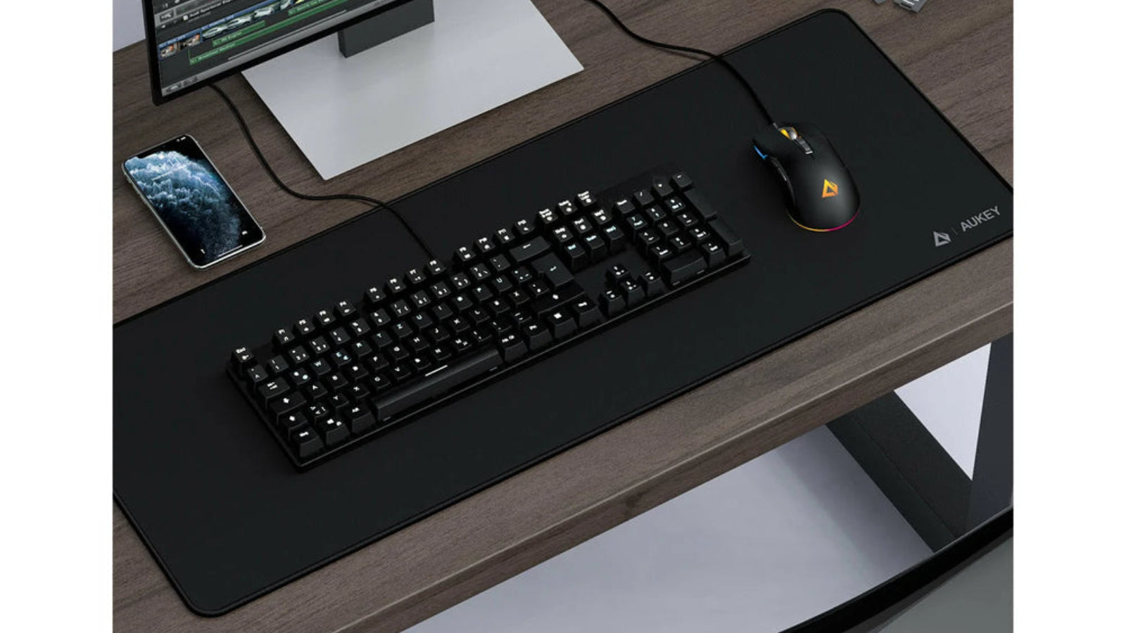 Racktodoor Large Gaming Mouse Pad KM-P2: Soft and spacious mouse pad