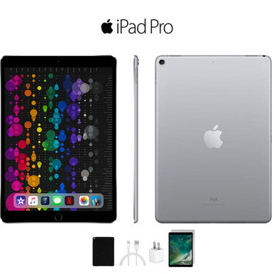 Apple® iPad Pro 9.7-Inch Bundle with Case, Charger & Screen Protector (128GB) - Space Grey 128GB