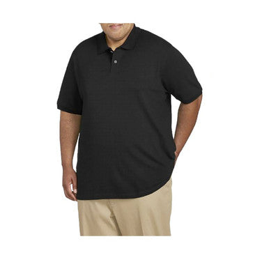 Men's Plus-Size Cotton Pique Short Sleeve Polo Shirt (3-Pack) - 5XL