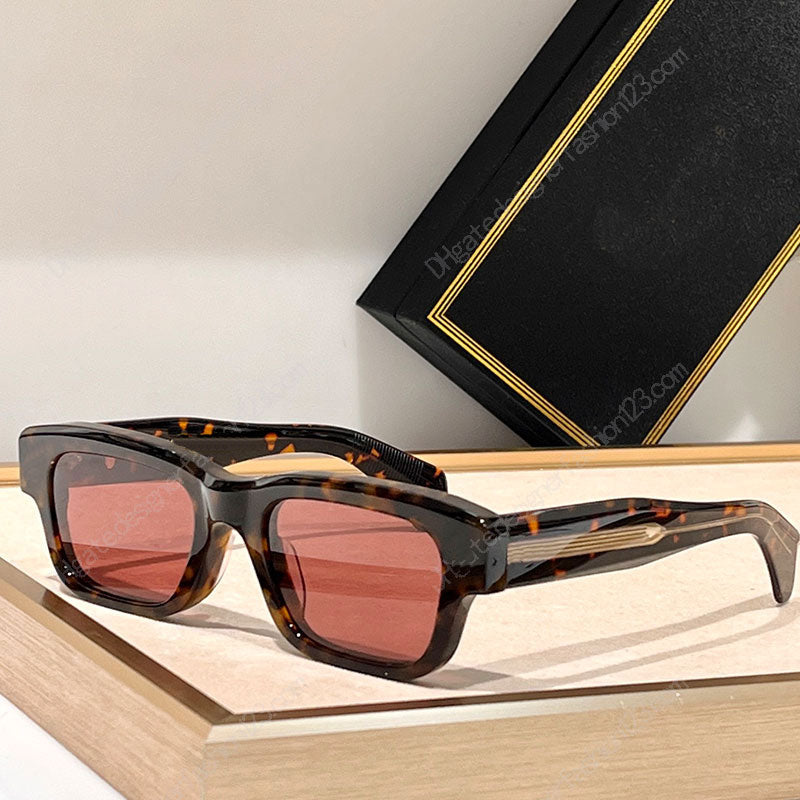 Sunglasses for women luxury handcrafted retro eyewears Fashion JEFF sacoche designer sunglasses men classic thick frame original box w250430