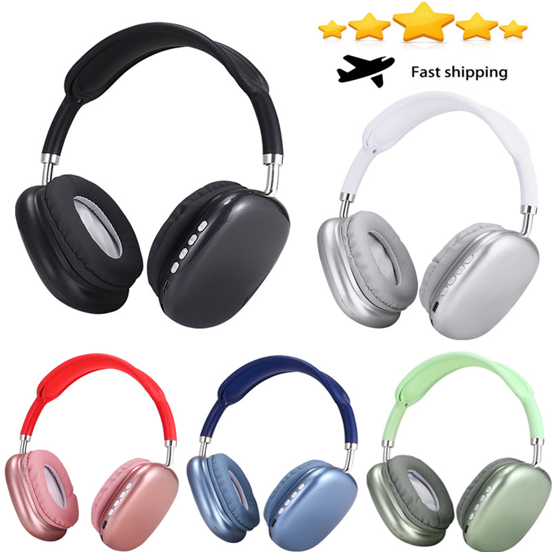 max headphones purple Earphones Wireless Earphones Bluetooth Headphones Stereo HIFI Super Bass Headset Chip HD MIC MS B1 MAX MSB1 P9 pro max