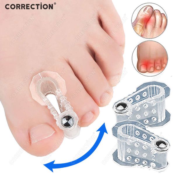 EiD Magnet Silicone Bunion Corrector Thumb Valgus Protector Nail Tools Foot Care Toe Separator Spreader