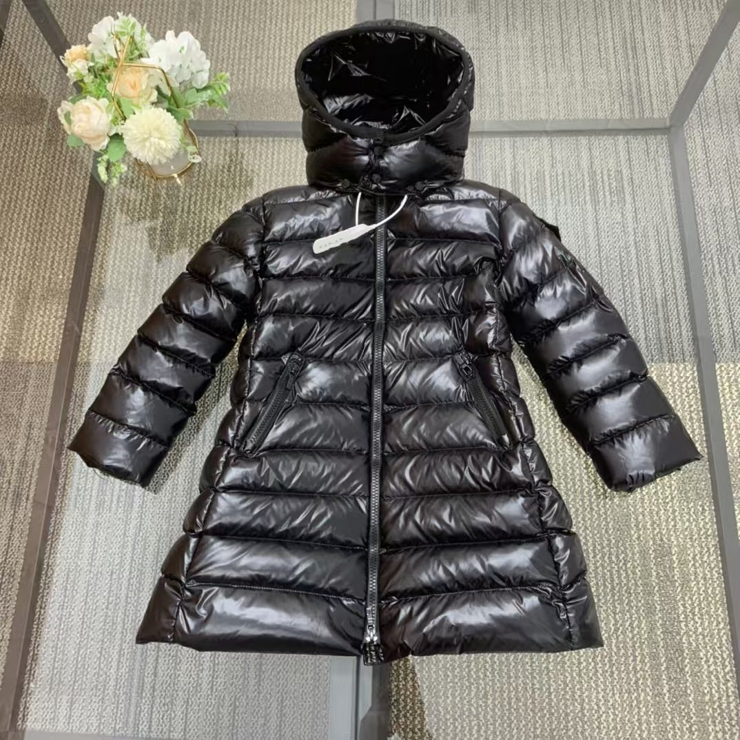 hoodies girls jacket girl hooded Kids Coat baby clothes designer long jackets White goose down Comfortable warm