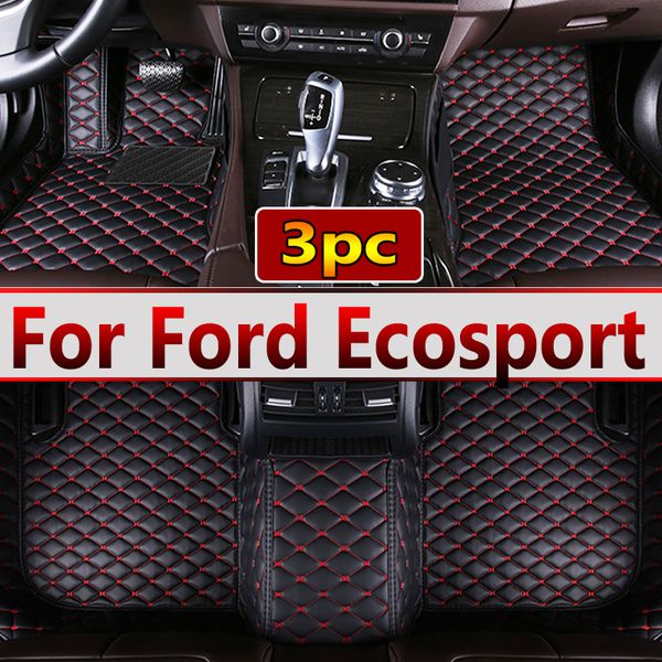 Floor Mats Car For Ford Ecosport 2018 2019 Custom Auto Foot Pads Automobile Carpet Cover Interior Accessories d mobile pet