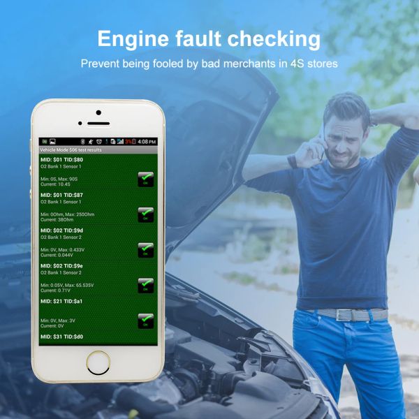 ELM327 V2.1 OBD2 Scanner BT-Wifi ELM 327 OBD Car Diagnostic Tool For Android -IOS PK Vgate Icar2 Code Reader
