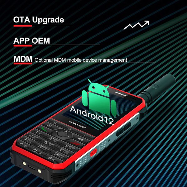 keyboard Russian Phone 2023 New CONQUEST F3 4G Dual SIM Unlocked Rugged Mobile Phone Keyboard Support Cellphones