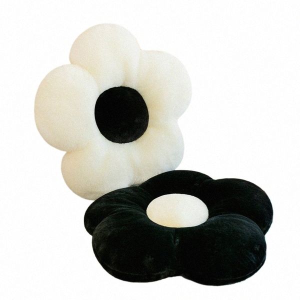 home Bedroom Flower Cushion Office Sofa Chair Student Cushion Petal Futon Sun Flower Throw Pillow Cushion Soft and Comfortable g7gI#