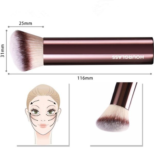 High Quality VANISH Seamless Finish Foundation Makeup Brush VIRTUAL SKIN PERFECT - Soft Dense Hair for BB Cream Liquid Cosmetics Blender Too