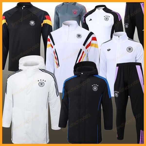 2024 Germany MUSIALA Soccer Jersey germany jersey cotton coat tracksuit training suit WIRTZ 2025 Deutschland Football 24 25 shirts Men KIDS