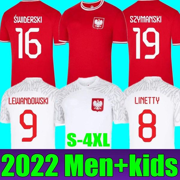 Poland Soccer Jerseys LEWANDOWSKI national team jersey 2024 football shirts MILIK PISZCZEK PIATEK GROSICKI KRYCHOWIAK ZIELINSKI BLASZCZYKOWS