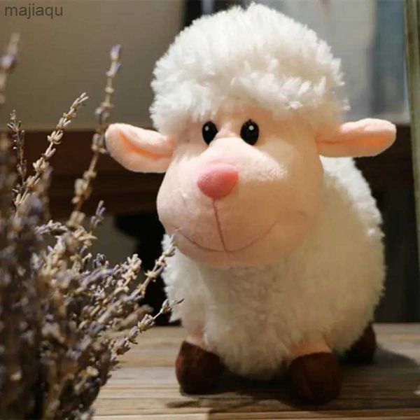 Plush Dolls Export Korea Market High Quality Long plush Sheep Stuffed Animal Plush simulation Lamb Doll Toys for Children Room Decor Present