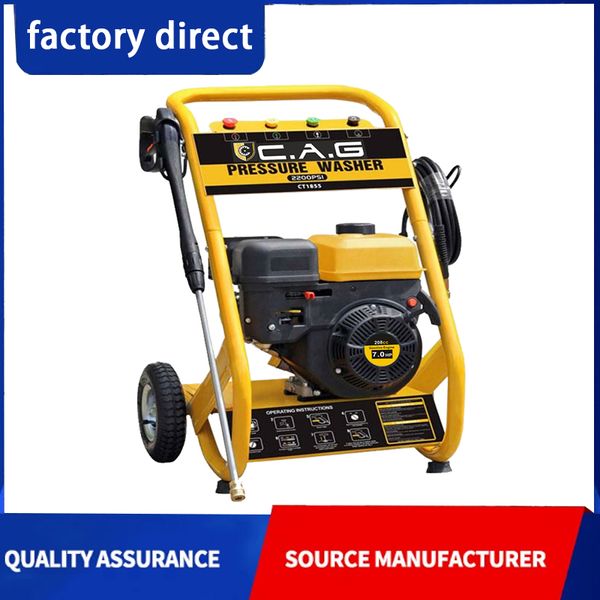 CAG Gas Pressure Washer 2.4 GPM 2500 PSI Axial Pump Gas Power High-Pressure Washer Portable Power Car Washer for Home