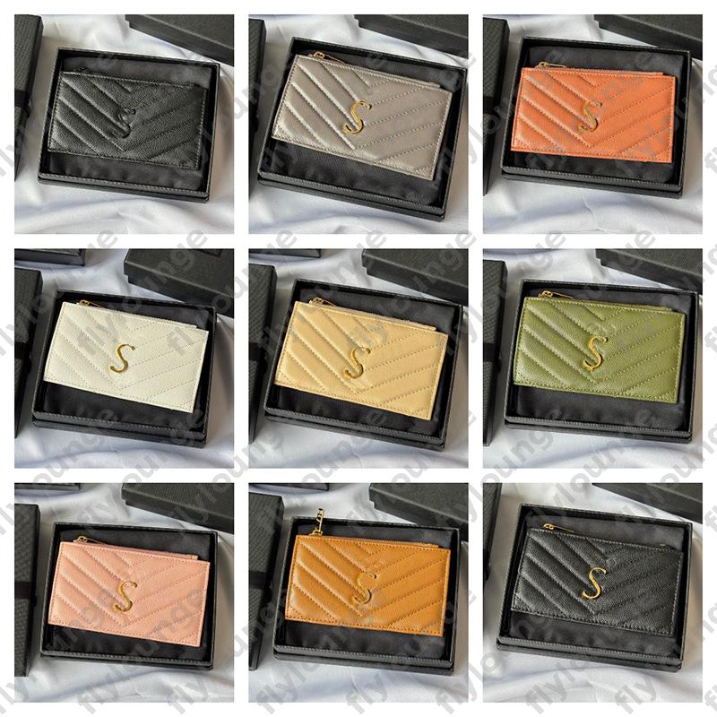 Womens Card Holder Fashionable Clutch Bag Desigenr Cardholder Woman Luxury Wallet Higq Quality Leather Purse -15 Mini Mens Wallet Credit Holders DSD