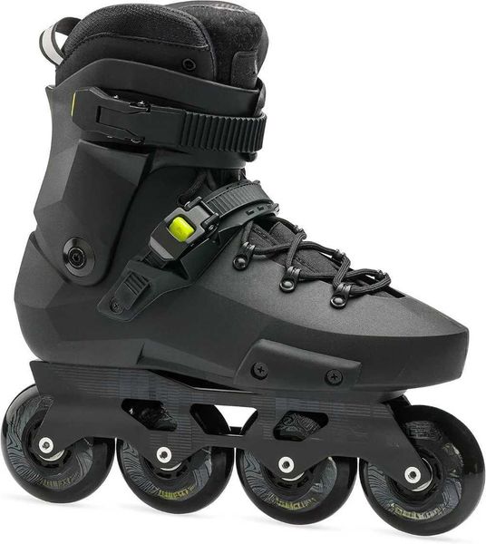 Inline Roller Skates Twister XT Mens Adult Fitness Inline Skate Black-Lime Urban Performance Inline Skates z241126