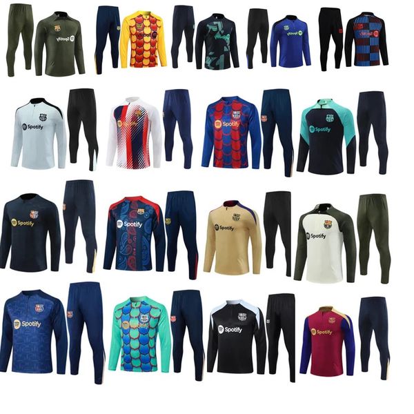NEW 24 2025 chandal baRCElone Tracksuit LAMINE YAMAL LEWANDOWSKI soccer TRAINING barcelonaES 23 24 25 GAVI PEDRI FERRAN men kids kit footbal