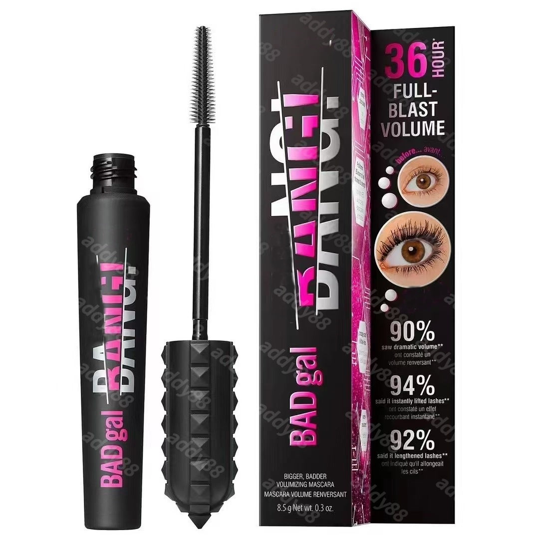Brand Makeup waterproof mascara dense Curly Slim Thick Mascara Quick-dry Long Lasting Black Eyelashes Primer
