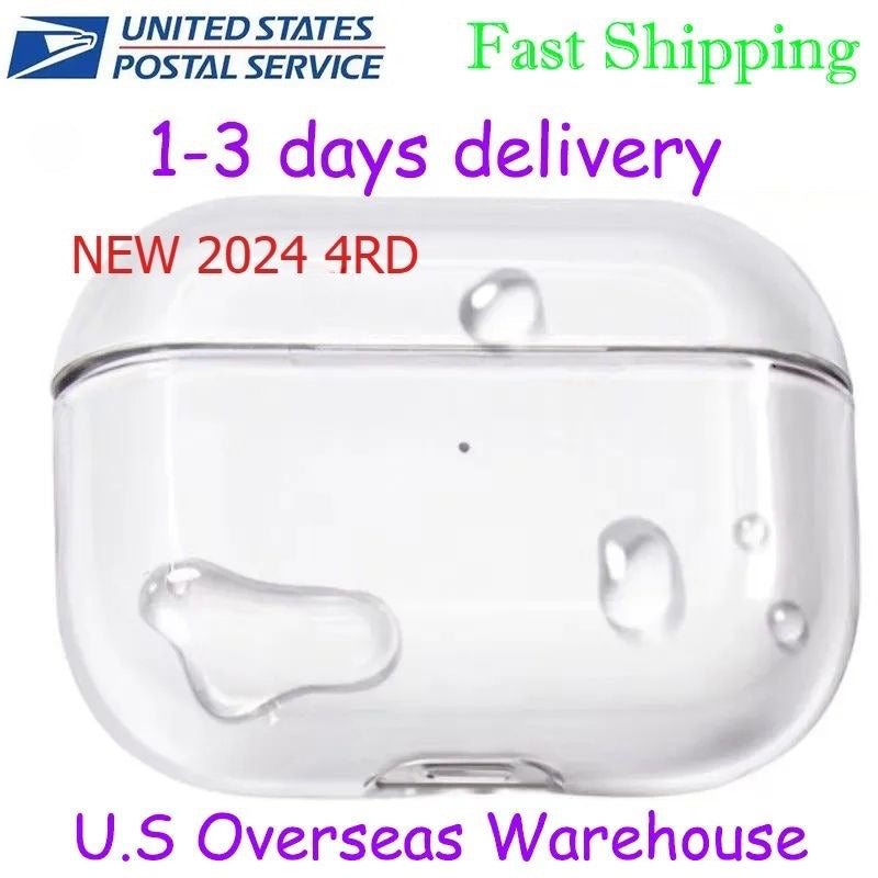 For Apple AirPods 4 AirPods pro 2 Headphone Accessories Silicone Protective Headphone Cover Headphone Shockproof TPU Case