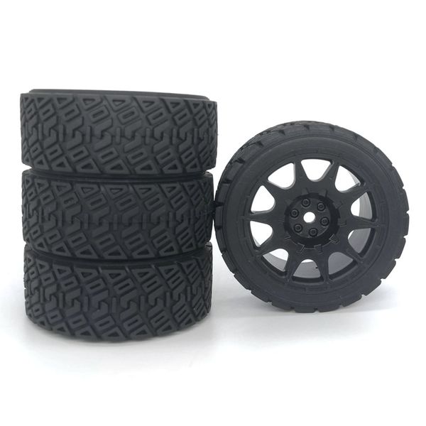 1-10 RC Racing Car Tires On Road Tyre Wheel for Tamiya TT01 TT02 XV01 TA06 PTG-2 HPI WR8 HSP -10 RC Car Upgrades Parts
